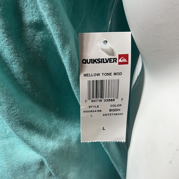 Quiksilver Mellow Tone Mod Woven men L T-shirt new NWT - Picture 12 of 12